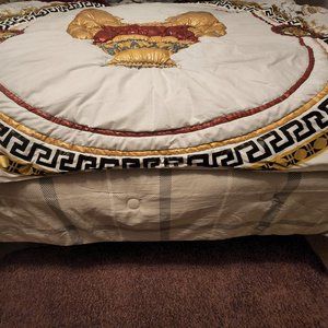 Versace Style Blanket / Throw Handmade by Prison Inmate